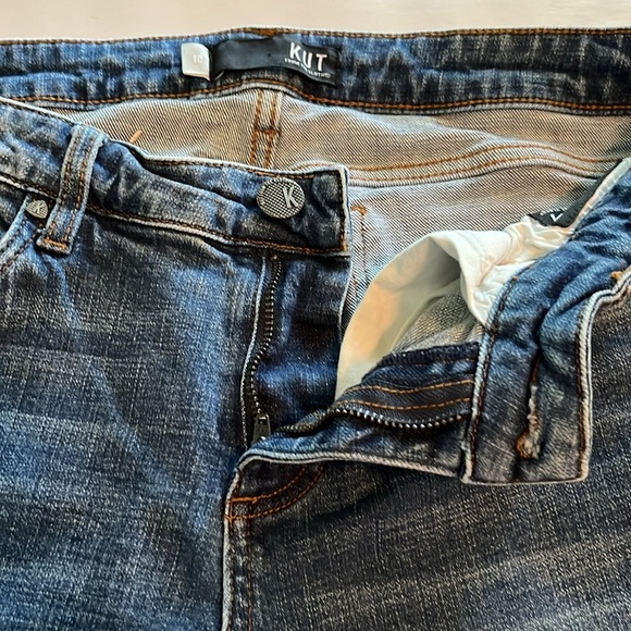 Kut From The Kloth Catherine Boyfriend Mid Rise Size 10 - Picture 16 of 16